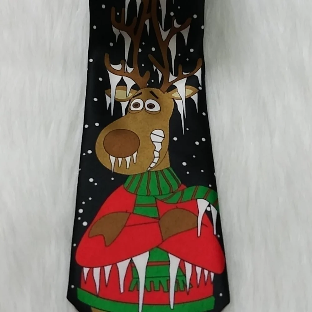 Hallmark‎ Freezing Reindeer Tie